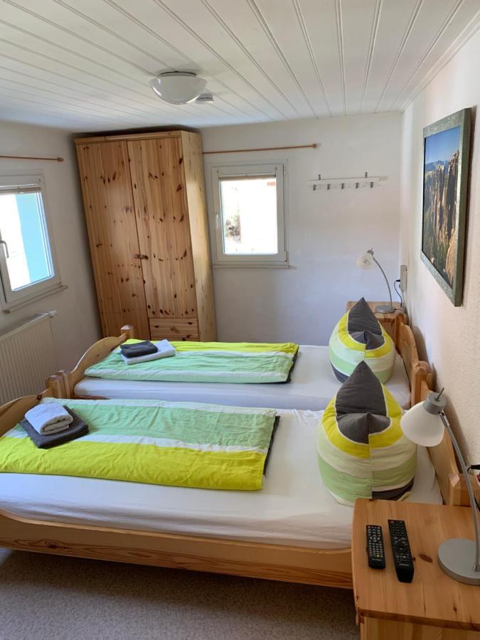 Haus Bergfriede Hotel Бад Шандау Екстериор снимка