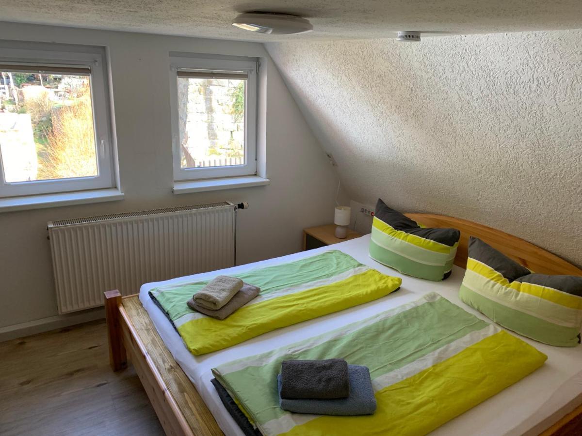 Haus Bergfriede Hotel Бад Шандау Екстериор снимка