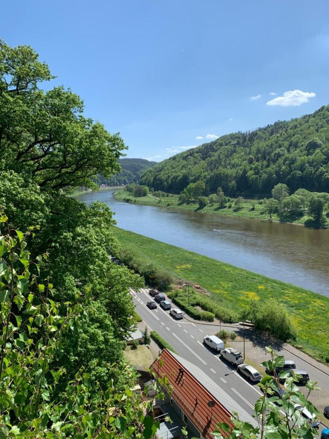 Haus Bergfriede Hotel Бад Шандау Екстериор снимка